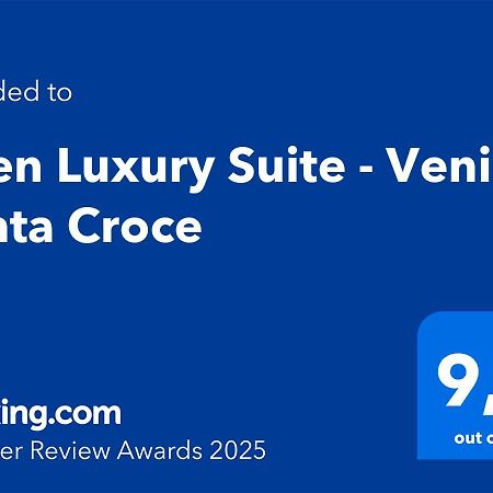 Eden Luxury Suite - Venice Santa Croce Buitenkant foto